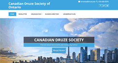 Desktop Screenshot of druze.net